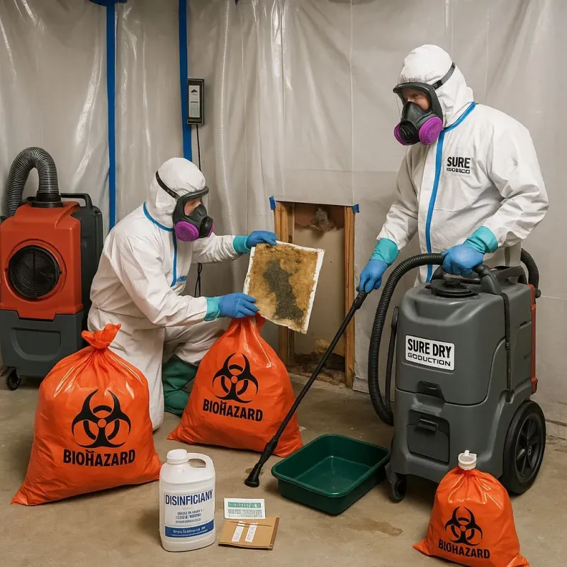 Contaminated Water Handling Protocols process in Osceola County, IA